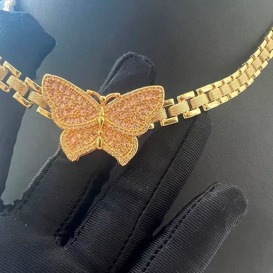 New 2026 Baddie Butterfly Rolex Chain 🏆