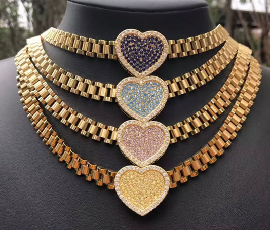 New Baddie Birthstone Rolex Chains 🎀