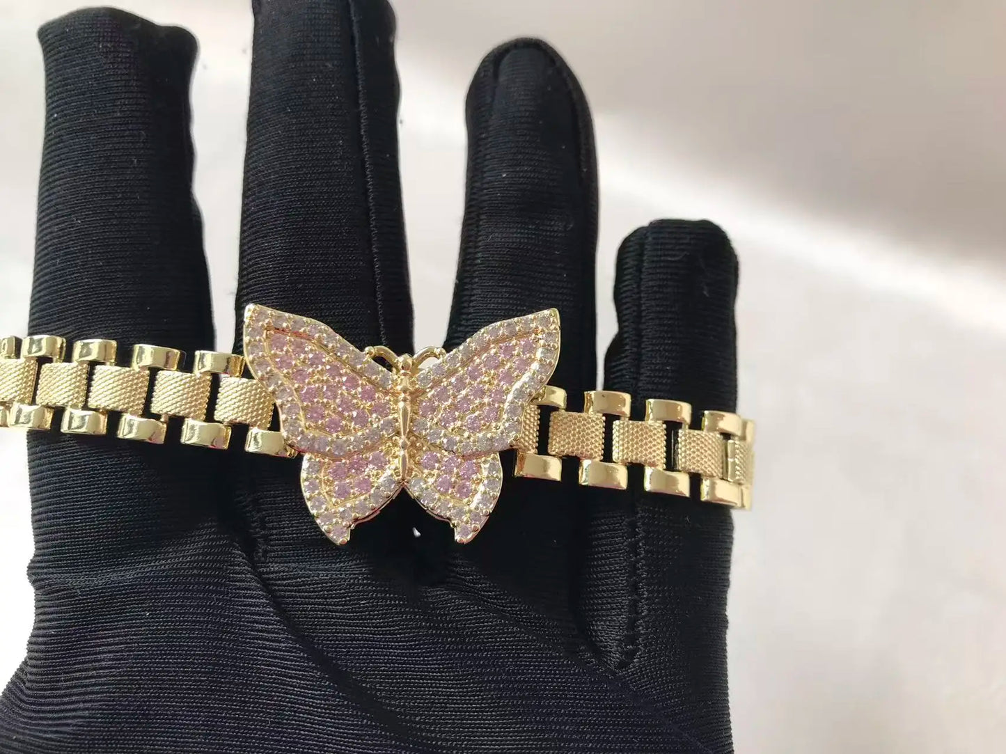 New 2026 Baddie Butterfly Rolex Bracelet 🏆