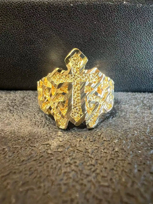 All Gold-Cut Finished Singular Rings 🏆